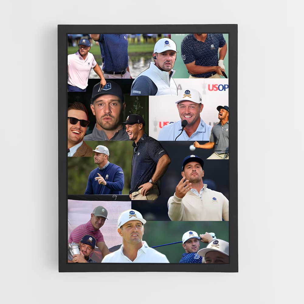 Poster Faces of Golf (vue 2)